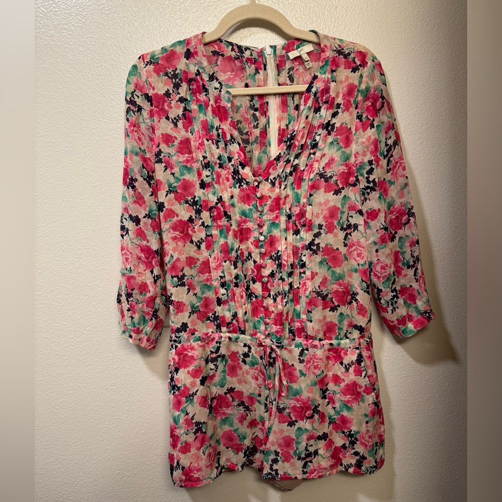 Joie Multicolor Floral jumpsuit XS